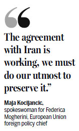 Iran FM heads to Brussels to save nuclear agreement