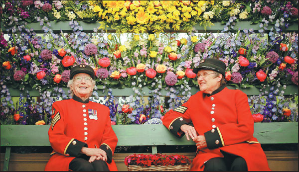 Chinese city inspires garden at world-famous flower show