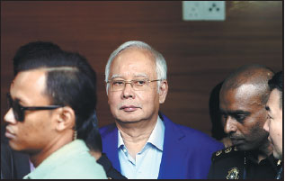 Najib questioned by anti-graft agency
