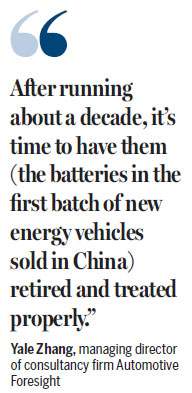 Draft regulation released to monitor battery lifecycles