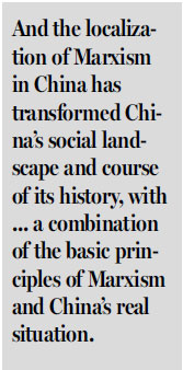 Marxism integral to modern China