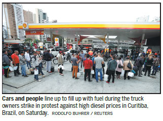 Brazilian govt makes concessions to lure truckers back to work