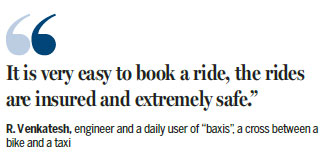 Bike taxis reshaping sharing economy, modern transportation in Indian cities