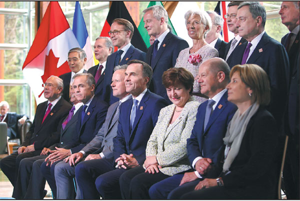 US isolated as dispute roils G7 meeting