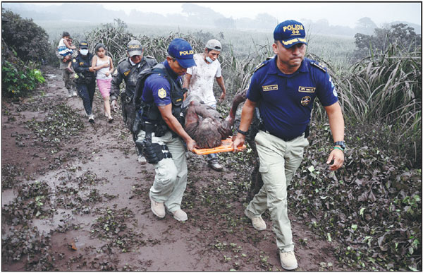 Search after Guatemala volcano kills 25