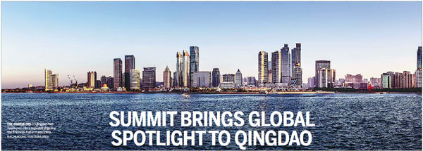 SUMMIT BRINGS GLOBAL SPOTLIGHT TO QINGDAO