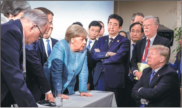 G7 summit ends in acrimony, criticism