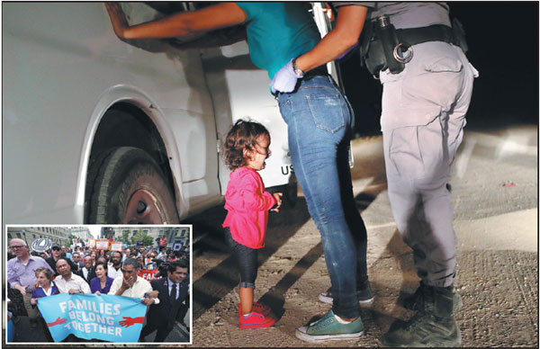 Family separation policy 'unconscionable'