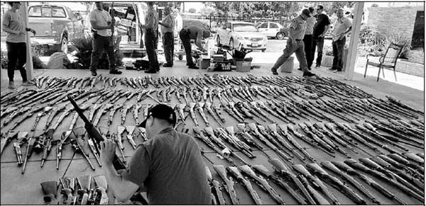 US owns 40 percent of world's firearms