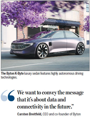 Cutting-edge concept cars shine at Shanghai show