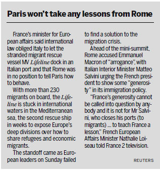 EU papers over differences after 'frank' Brussels talks