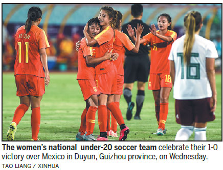 Should China pay greater attention to women's soccer?