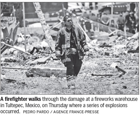 24 dead in Mexican town where fireworks disasters common