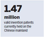 Patent applications grow in China, but global quality gap remains