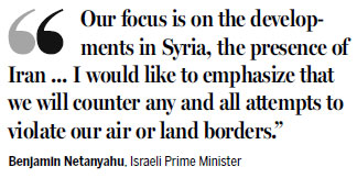 Putin, Netanyahu meeting focuses on Syria issues