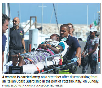 Five EU countries to take in stranded migrants, Italy says