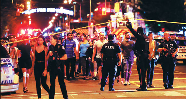 Terror not ruled out in Toronto shooting