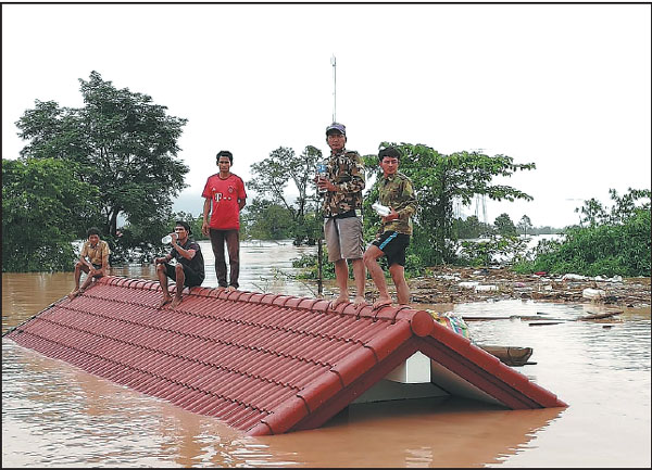 26 dead in Laos dam collapse
