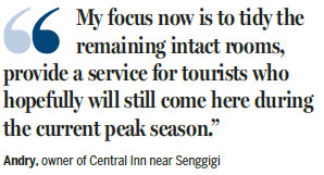 Earthquake rattles tourism industry