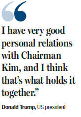 Trump hints at new summit with Kim