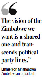 Chinese special envoy commends Mnangagwa