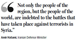 Assad highlights cooperation with Iran