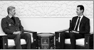 Assad highlights cooperation with Iran