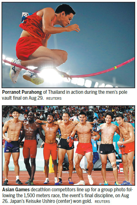 Asia's athletes enthrall