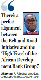 Bank chief: BRI boosts growth of continent