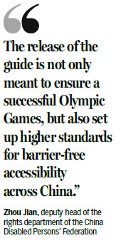 Guidelines issued for 2022 barrier-free access
