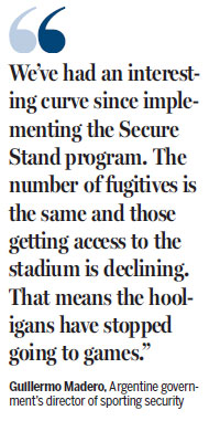 Criminals can't purge the urge to cheer their team
