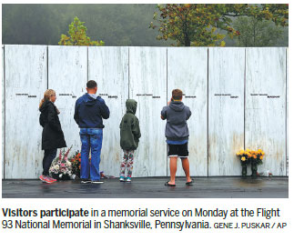 President set to mark 17 years since Sept 11