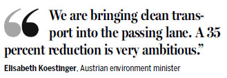 EU agree on 35 percent emission cuts