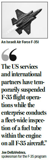 Pentagon grounds global fleet of F-35s after crash