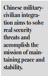 Military-civilian integration a necessary step