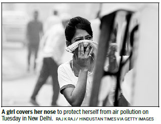 Indian capital's smog will worsen next month