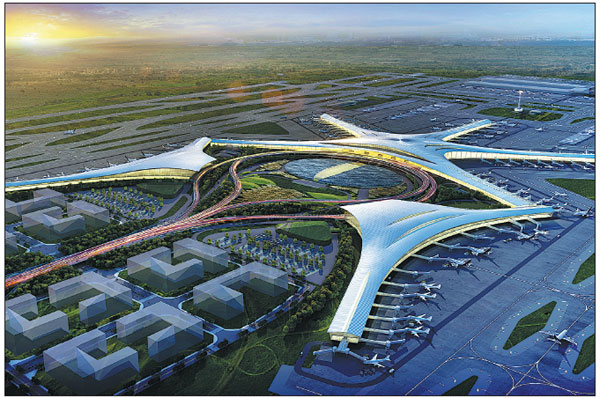 New airport will serve 55 million passengers annually