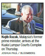 Najib faces six more charges over state funds