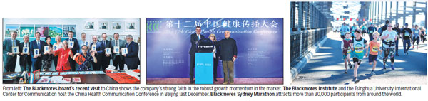 Blackmores looks for healthy growth in China's nutrition market