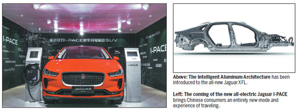 Jaguar Land Rover presents innovation at CIIE