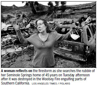 Blaze devastation scars survivors