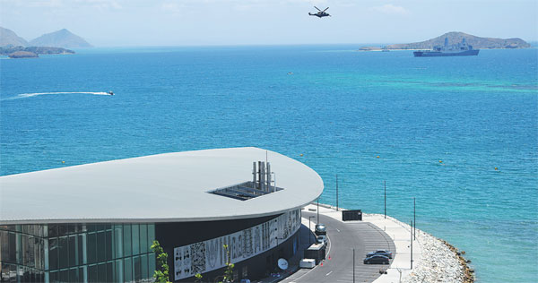 Assistance to Papua New Guinea seen in roads, buildings, gratitude