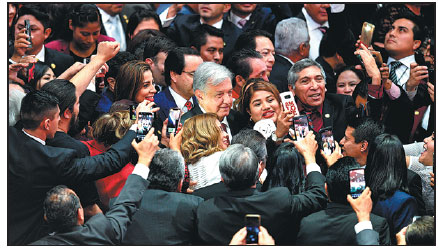 Mexico's new president vows end to 'rapacious' elite