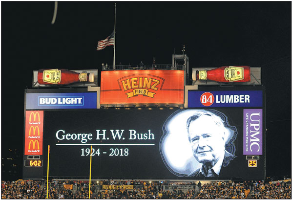 Washington to bid farewell to Bush