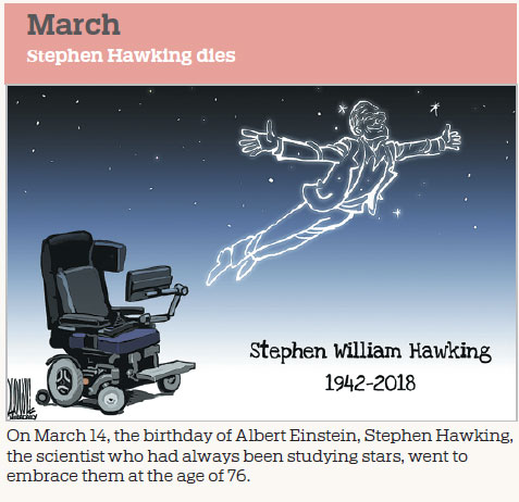 2018, We cartooned on these!