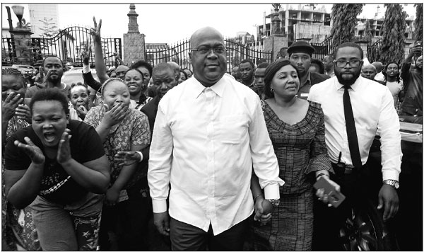 Opposition candidate wins election in DRC
