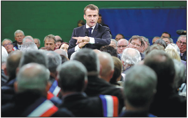 Macron kick-starts 'great debate' to win back support in France