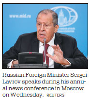 Lavrov underlines good China-Russia ties