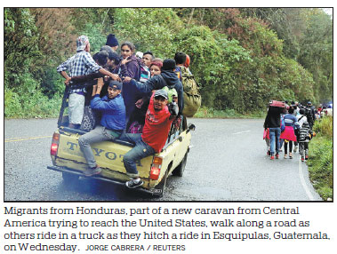 More Central American migrants set sights on Mexico