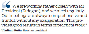 Erdogan in Moscow for Syria talks